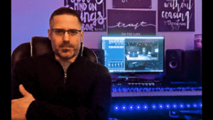 Brian Celeste in Studio