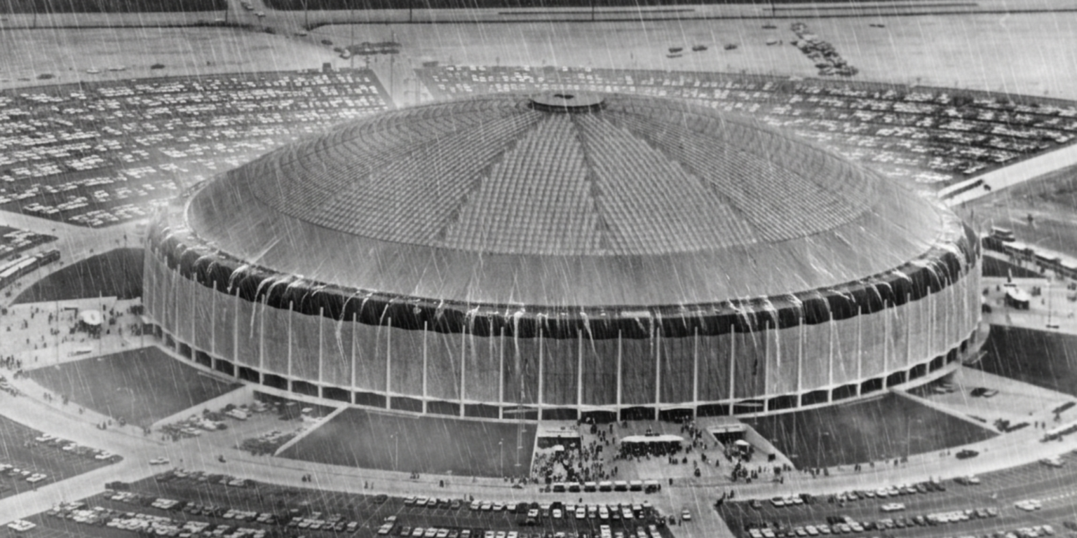 RAIN-IN AT THE ASTRODOME