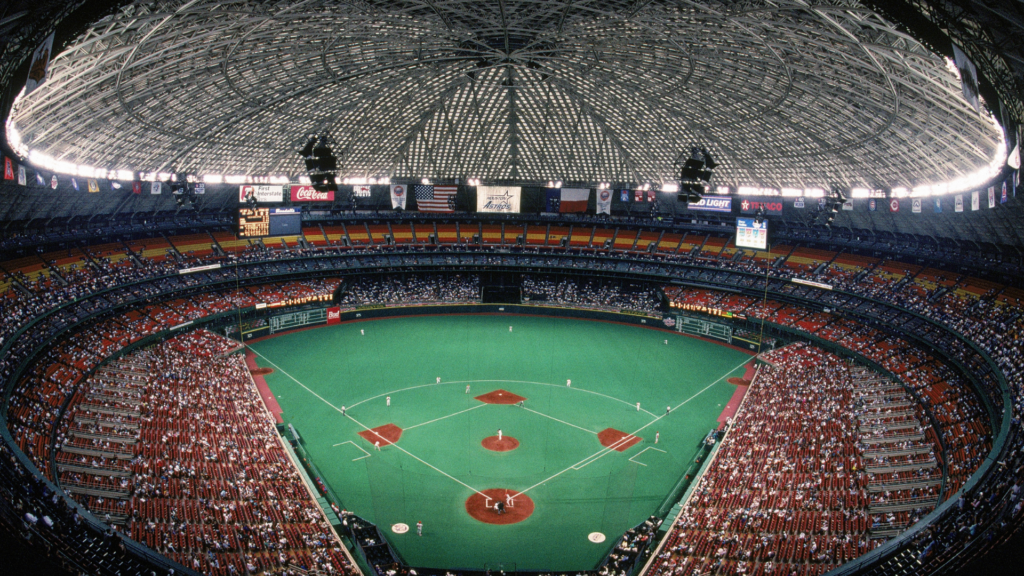 Astros game in the late 1990s