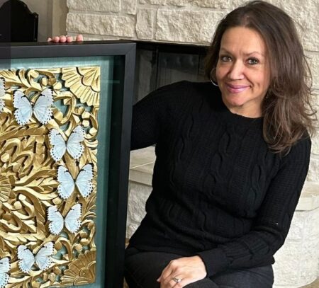 Cassandra Bohne Linnard_Artist_Butterfly Art_Houston_Texas