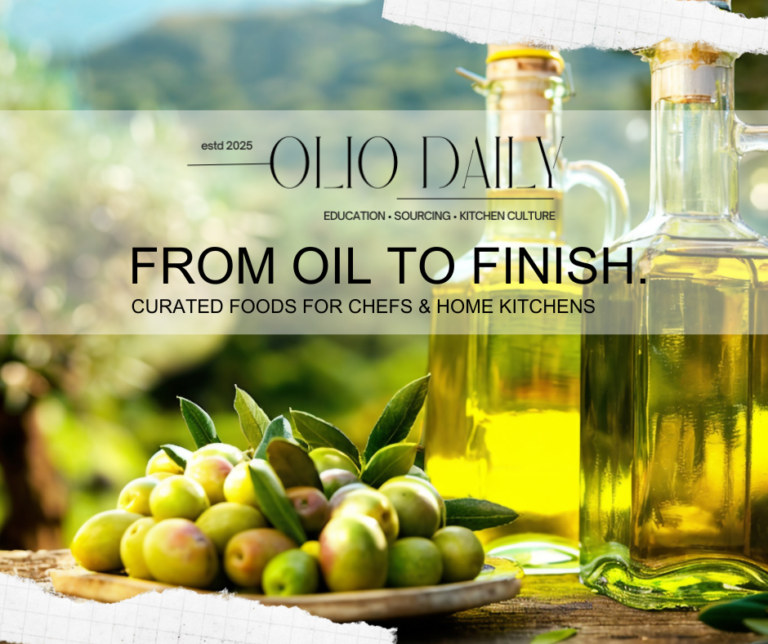 Olio Daily: Curated Specialty Foods Olio Daily - From Oil to Finish, curated specialty foods