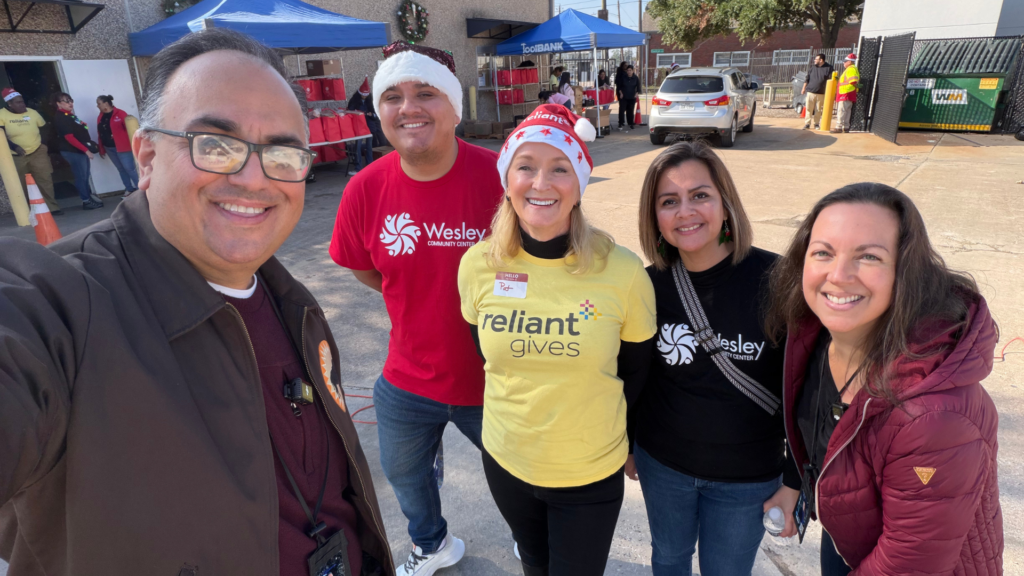 Pictured left to right: Mike Acosta, Joseph Cruz, Pat Hammond, and Mercedes Santos-Garay, Lisbet Newton
