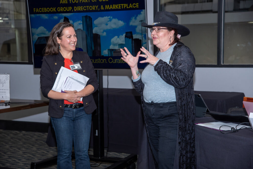 Lisbet Newton, Fosca Barrios with Texas Law Solutions