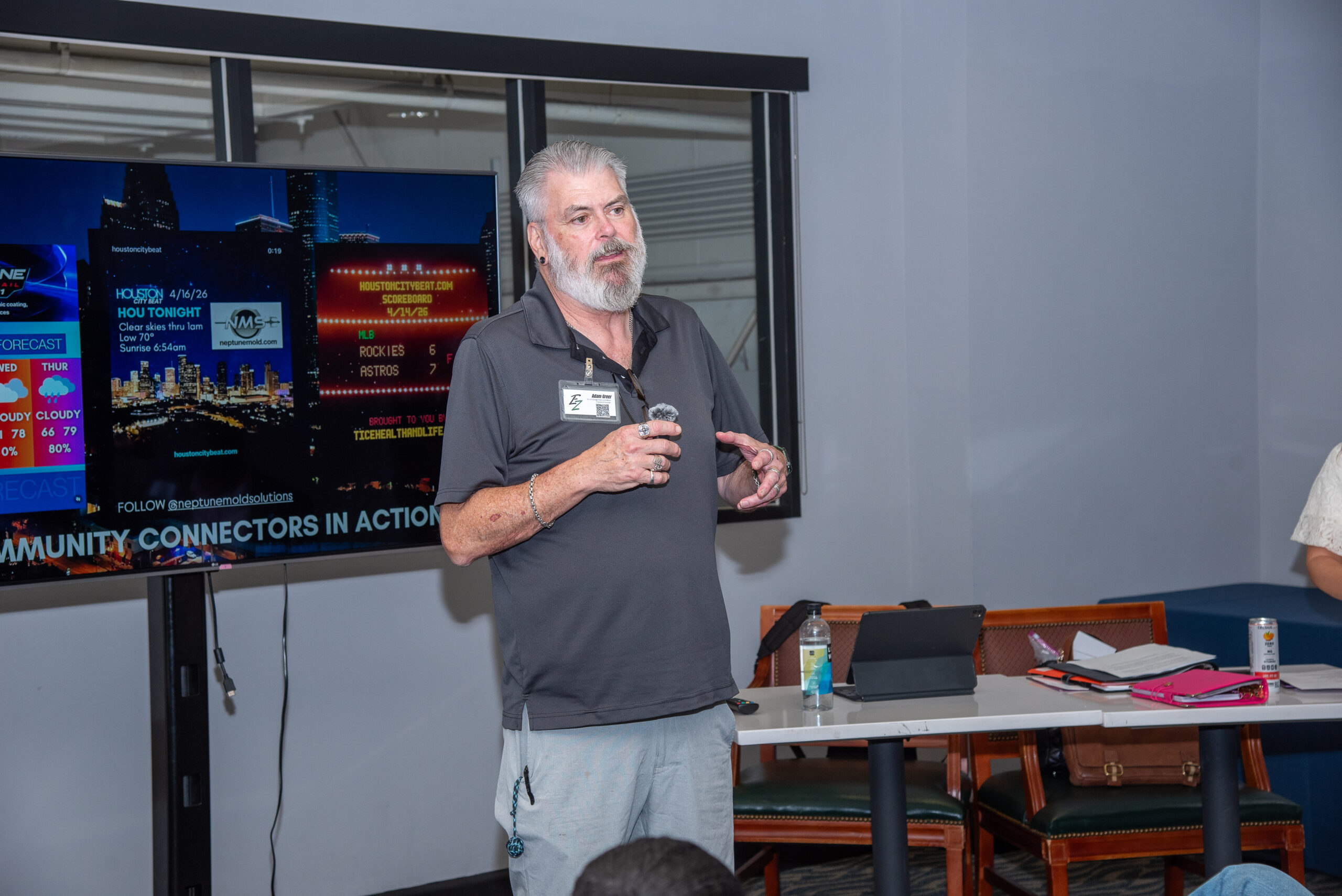 Beyond the Miracle: Author and Community Connector Adam Greer moved the room as our April guest speaker. He shared the deeply personal story of his heart transplant—a journey of resilience and faith that he has beautifully captured in his new book to inspire others facing their own impossible odds.