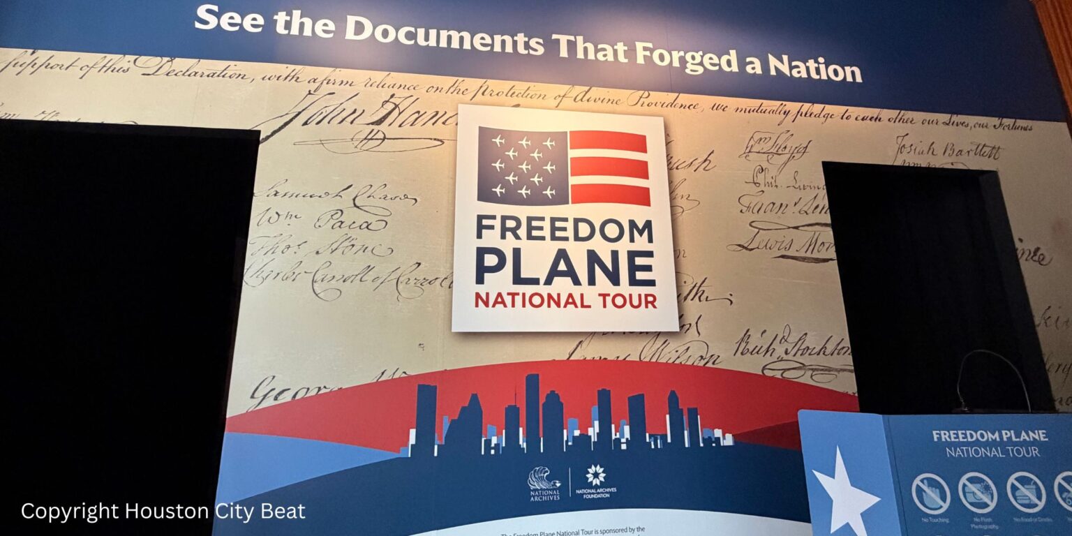 Freedom Plane National Tour Houston, Texas 1