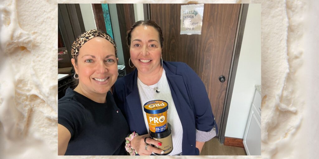 Lisbet Newton and Fosca Barrios with Texas Law Solutions