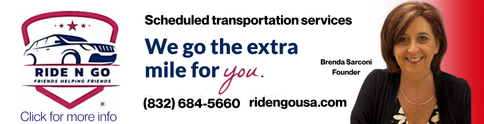 Ride N Go, a “Friends Helping Friends” transportation and lifestyle assistance company that helps busy parents, seniors, and individuals who can’t drive stay connected to their daily lives and communities.